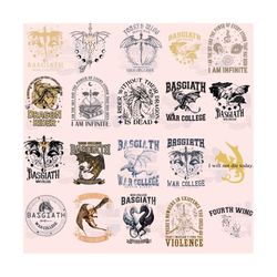 30 designs basgiath fourth wing png bundle,xaden riorson, dragon rider png, romantasy fantasy, rebecca yarros, bookish p