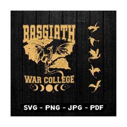 basgiath war college double-sided png, fourth wing riders & "fly or die" design, violet sorrengail bookish png