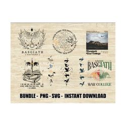 fourth wing bundle png, basgiath war college svg, dragon rider, violet sorrengail, xaden riorson, riders quadrant, booki