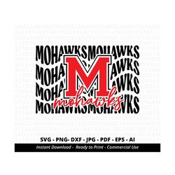 mohawks svg png, stacked mohawks svg,mohawks shirt svg,mohawks cheer svg,school spirit svg,mohawks mascot svg,mohawks pride svg,cricut
