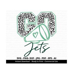 go jets leopard svg,jets cheer svg,jets mascot svg,jets svg,cheer little mom,team mascot,school team svg,school spirit,cricut,silhouette