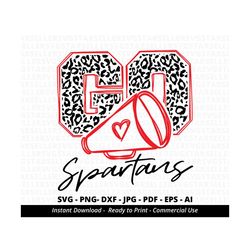 go spartans leopard svg,spartans cheer svg,spartans mascot svg,cheer little mom,team mascot,school team svg,spartans mom,cricut,silhouette