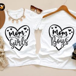 mom of girls svg, mom of boys svg, girl mama svg, mom svg,mother's day svg,boy mama svg, cricut svg, sublimation,blessed