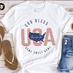 god bless america svg png, america svg, 4th of july svg, home sweet home, patriotic svg, independence day, fourth of jul