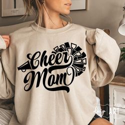 cheer mom svg png, cheer svg, mom svg, cheer mama svg, cheer shirt, cheerleader svg, sport cheerleading, game day,silhou