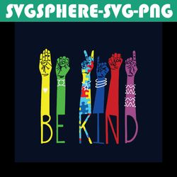 autism be kind svg, autism svg, autism awareness svg, be kind svg, colorful puzzle svg, autism puzzle svg, autism gift,