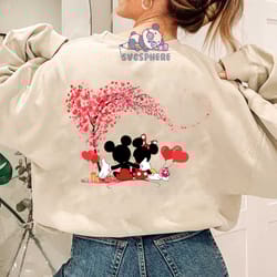 mickey minnie disney couple valentine svg