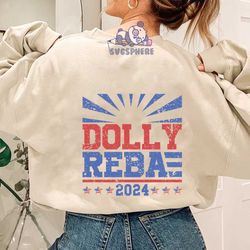 dolly reba 2024 svg| dolly reba svg | for president | svg cut files | instant download | printable vector clip art | cou