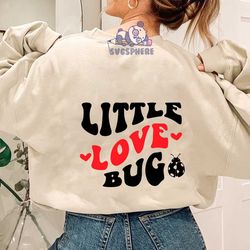 valentine's day svg, little love bug png kids valentines day tee shirt svg, instant download, cricut cut file