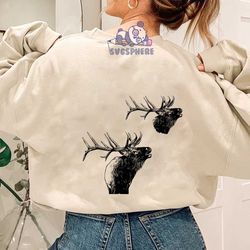 elk svg,png,ai,eps,dxf,jpg digital download file silhouette,clipart vector cricut cut