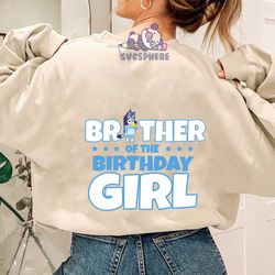 bluey brother of the birthday girl png svg