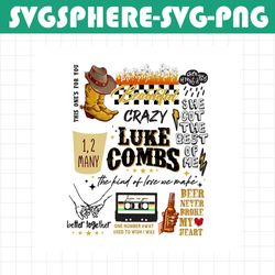 luke combs the kind of love we make png