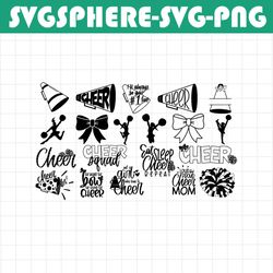 cheer big svg bundle | cheer svg bundle | cheer svg | cheerleading svg |