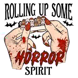 rolling up some horror spirit scary movie png