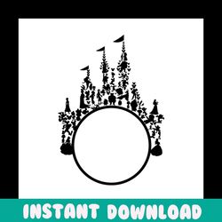 disneyland svg, disney svg, castle svg, disney castle svg, princess castle svg, disneyland vector, walt disney svg, disn