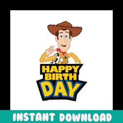 happy birthday woody svg, disney svg, birthday svg, toy story svg, toy story birthday, birthday woody svg, birthday boy
