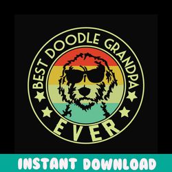 best doodle grandpa ever svg,father's day gift,fathers day svg, fathers day gift,happy fathers day,fathers day 2020,gift