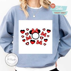 valentine red bow full wrap for starbucks, trending svg, svg, valentine red bow, starbucks cold cup svg, full wrap for