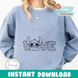 valentine's day lilo and stich svg, stitch svg, stitch clipart, lilo svg, love svg, valentines svg, stitch valentines, s