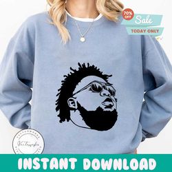 rod wave svg png, rod wave silhouette,rapper rod wave face svg, famous people rap hiphop hiphop svg png dxf cricut silh