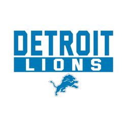 Detroit Lions Football Team Svg Cricut Digital Download