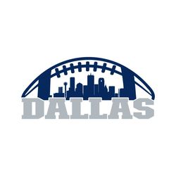 Dallas Football Skyline Svg Digital Download