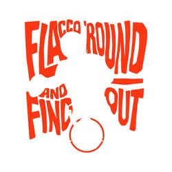Flacco Round And Find Out Cleveland Browns Player Svg