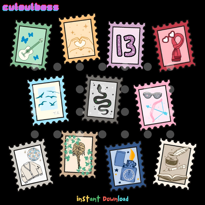 Retro-Taylor-Swift-Album-Stamps-PNG-Digital-Download-Files-2803241072.png