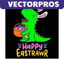 happy eastrawr svg, trending svg, easter day svg, happy easter svg, easter svg, easter 2021 svg, bunny svg, easter eggs