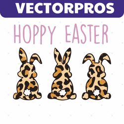 leopard hoppy easter svg, easter svg, happy easter svg, leopard easter svg, leopard bunny svg, easter bunny svg, easter