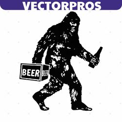 bigfoot beer svg, trending svg, beer svg, bigfoot svg, love beer svg, sasquatch beer svg, drinking beer svg, drunk svg,