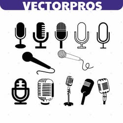 microphone svg bundle, trending svg, microphone svg, microphone clipart, microphone vector, radio microphone svg, radio