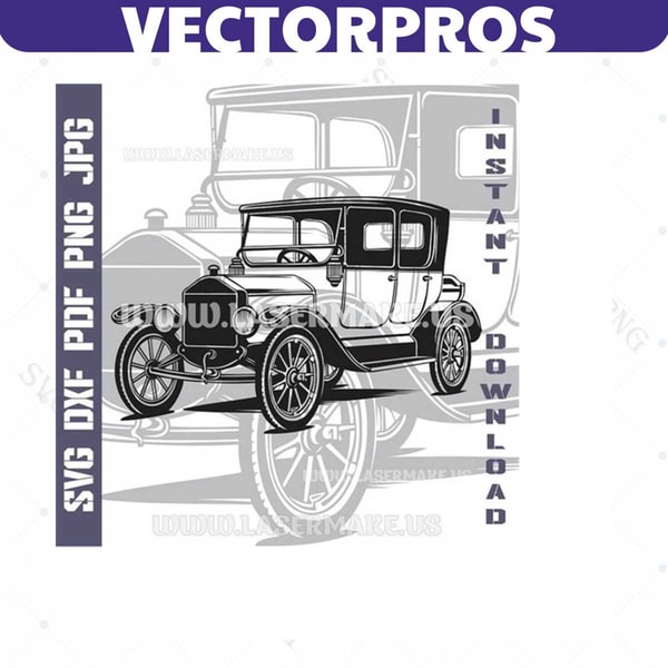 Ford Model T SVG file | cut file for cricut | printable png| | Inspire ...