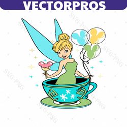 tinkerbell mickey ear balloon disney svg