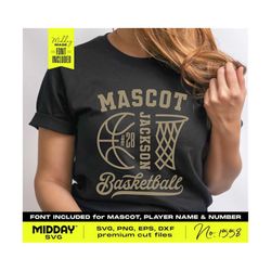 basketball svg png, team template, player name and number, basketball team logo, basketball mom svg png, svg for cricut,