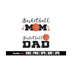 Basketball SVG Bundle | Basketball Mom SVG | Basketball Dad SVG|  Basketball Dad Cut Files | Basketball Dad Vector | Bas