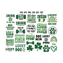 st patrick svg | dog st patrick bandana svg | st patrick&39s day svg | lucky svg | shamrock svg | funny dog bandana svg