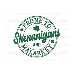 shenanigans and malarkey, st. patrick&39s day, funny, svg, png, sublimation, digital download, silhouette, cricut, insta