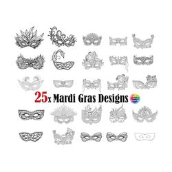 carnaval mask svg \ masquerade mask svg \ venetian mask \ theater mask \ mask silhouette \ mask cut file \ mardi gras sv