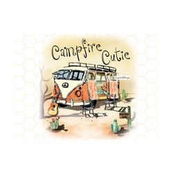 campfire cutie png | camping png | camp life | sublimation design | digital design download | camping shirt png | camp png | campfire png