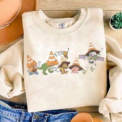 toys crossing png, toy story png, woody buzz lightyear, slinky dog png, you've got a friend in me, to infinity and beyon