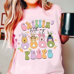 pooh & friends easter svg, easter svg, easter bunny svg, retro easter png, winnie the pooh, easter is better with my pee