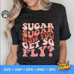 sugar sugar how you get who fly svg, hey sugar svg, valentine's day svg, retro valentine's day png ,cricut svg, sublimat