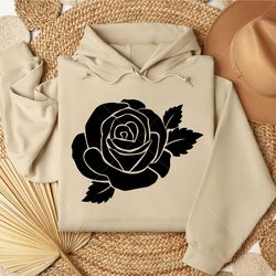 rose svg, black rose svg