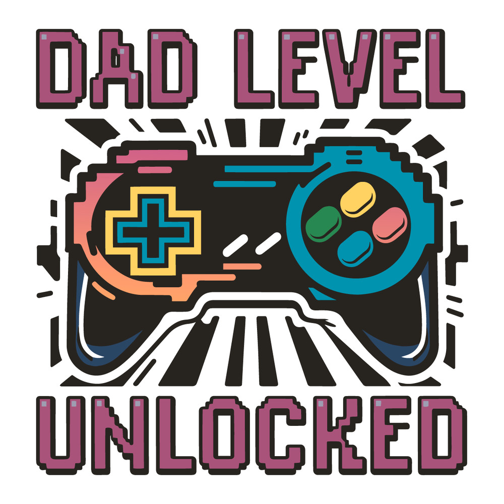 Dad-Level-Unlocked-Gaming-Controller-SVG-2705241009.png