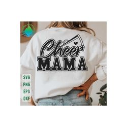 cheer mama svg, cheerleader svg, megaphone svg, cheer mom svg, pom pom svg, football mom svg, cheerleading svg, cheer mo