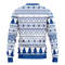 MLB Kansas City Royals Hohoho Mickey Ugly Hoodie 3D Zip Hoodie 3D Ugly Christmas Sweater 3D Fleece Hoodie