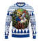 MLB Kansas City Royals Hohoho Mickey Ugly Hoodie 3D Zip Hoodie 3D Ugly Christmas Sweater 3D Fleece Hoodie