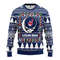 MLB Cleveland Indians Grateful Dead Ugly Hoodie 3D Zip Hoodie 3D Ugly Christmas Sweater 3D Fleece Hoodie