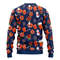 MLB Detroit Tigers Santa Claus Snowman Ugly Hoodie 3D Zip Hoodie 3D Ugly Christmas Sweater 3D Fleece Hoodie